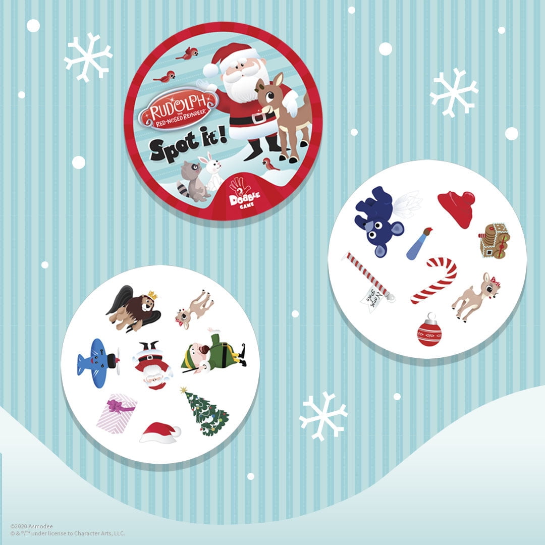 Rudolph the red-nosed Reindeer® Spot it™!, by USAopoly