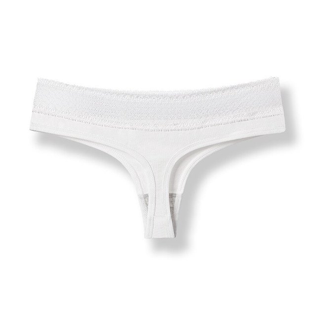 TrowBridge-bragas de encaje para mujer, tangas de algodón, ropa interior para chica, lencería Sexy, ropa interior cómoda, M-2XL