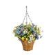 thumbnail image 2 of Colgador de puerta Gloria Cesta Adorno colgante Guirnalda Simple Hecha a mano Corona de flores artificiales 30 cm x 43 cm x 25 cm, 2 of 9
