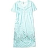 V-NECK SPLIT SLV WALTZ GOWN STARRY BLUE