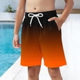 thumbnail image 2 of Fancifize Boys Summer Beach Sweat Shorts Casual Elastic Waist Wide Leg Short Pants Kids Vacation Tie Dye Shorts, 2 of 6