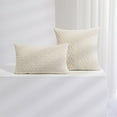 thumbnail image 2 of Funda De Almohada Con Relieve Hexagonal, Almohada De Cama, Almohada De Cabecera, Sofá De Salón, Cojín De Respaldo, 2 of 3