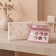 thumbnail image 4 of Everyday Shimmer Eye Makeup Palette, Neutral Glitter Eyeshadow Set with 12 Colors, Natural to Smoky Look Compact for Daily Wear, 4 of 7
