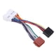 thumbnail image 3 of ISO Radio Plug Wire, Radio Wiring Harness Wear Resistance Stable Performance ABS+Metal  For Auto Replacement For  370Z Coupe Roadster ANGGREK Radio Wiring Harness, 3 of 8