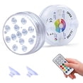 thumbnail image 3 of Lámpara Luces de colores sumergibles - Luces RGB subacuáticas ajustables a prueba de agua Likrtyny Para estrenar, 3 of 9