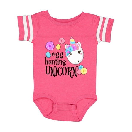 

Inktastic Egg Hunting Unicorn- Easter eggs Gift Baby Boy or Baby Girl Bodysuit