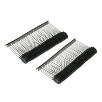 Uxcell Round Hook Standard Tagging Fasteners for Garment Price Tag Label Tagging 35mm/1.38",Pack of 500 Black