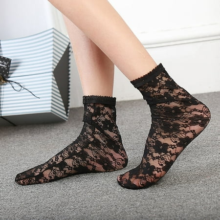 

Qazqa Spring And Summer Simple Adult Socks Breathable Fashion Trend Broken Flower Pile Socks Simple Skin Color Printed Women s Socks