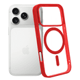 thumbnail image 2 of Funda Transparente para iPhone 17 Pro Max con Color ROJO Compatible con MagSafe para iPhone 17 Pro Max, Protección Antigolpes Ultrafina, TPU + Silicona Resistente, 2 of 6