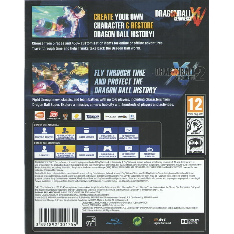 Dragon Ball: Xenoverse (Trunks' Travel Edition) for PlayStation 3