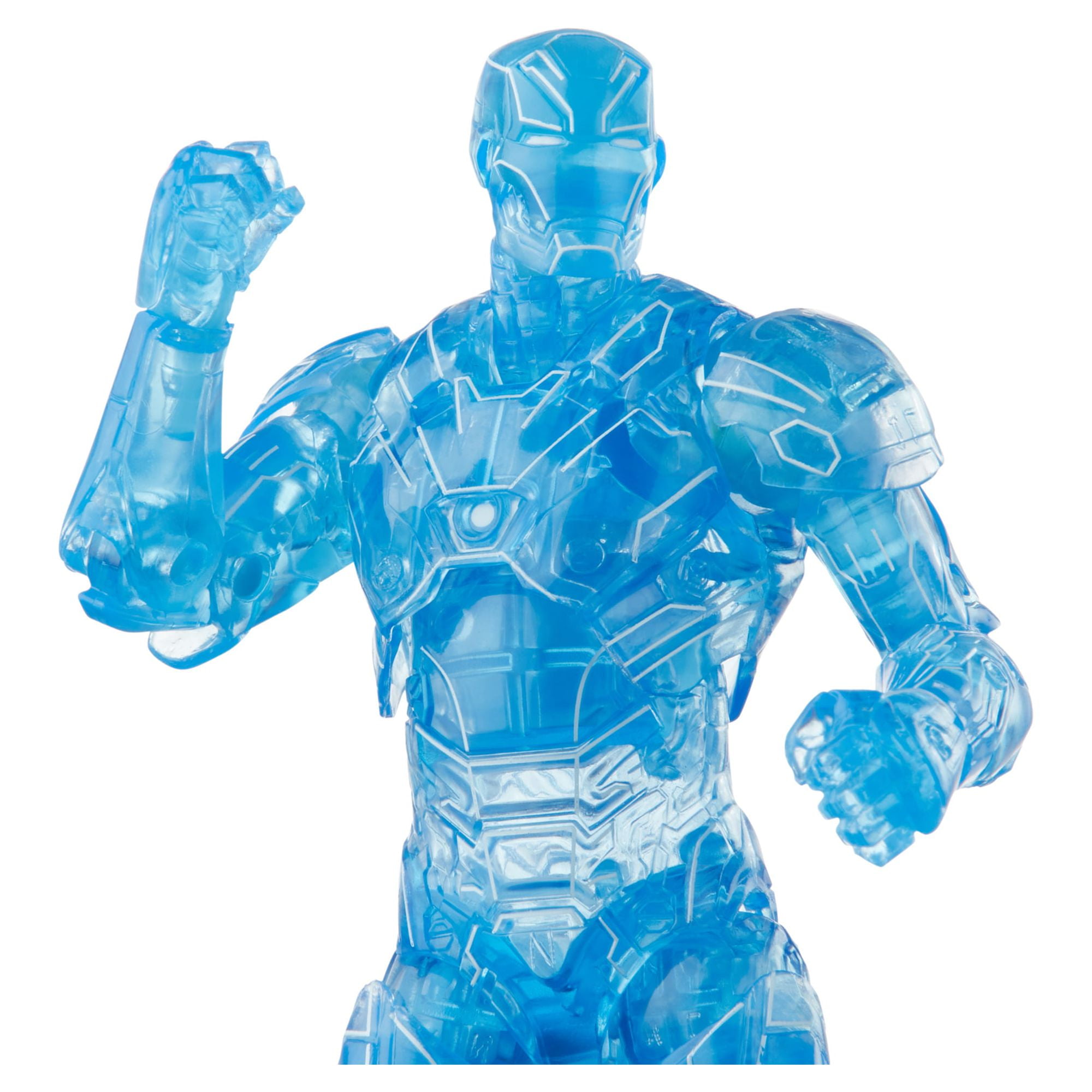 Marvel: Legends Series Hologram Iron Man Kids Toy Action Figure for Boys and Girls (6”)