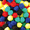 Primary, variant on Krafty Kids Pom-Poms .75" 100/Pkg-Primary