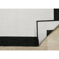 thumbnail image 5 of Rug Branch Contemporary Border Black Indoor Area Rug - 5' x 8', 5 of 8