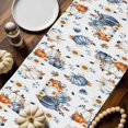 thumbnail image 2 of Thanksgiving Pumpkin Table Runner, Autumn Thanksgiving Kitchen Dining Table Decoration for Home Party Decor 13x108 Inches, 2 of 9