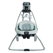 Graco DuetSoothe Baby Swing and Rocker with Portable Seat, Sapphire Green