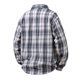 thumbnail image 4 of Mens Casual de Manga Corta Botón Abajo Camisas de Manga Larga a Damas Bolsillo Tee Cuello Turndown, 4 of 6