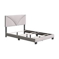 thumbnail image 6 of Boyd Sleep Cornerstone Off-White Linen Full Size Upholstered Platform Bed, Qualified Box Spring or Foundation Required for Use, 6 of 10