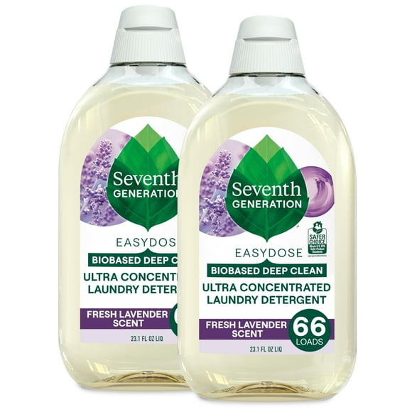 Detergente para ropa EasyDose Fresh Lavender de séptima generación, 650 ml