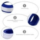 thumbnail image 2 of 20 piezas de cinta de PTFE para tuberías, cinta selladora de vinilo con rosca blanca para conductos de color azul, 2 of 6