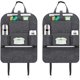 thumbnail image 1 of CARBONLIKE Juego de 2 organizadores para asientos traseros de coche - Protección trasera multifuncional para coche, bebidas, 1 of 2