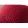 thumbnail image 3 of HTOOQ 2 Pack Throw Pillow Covers Euro Sham Covers (24"X24", Red), 3 of 6