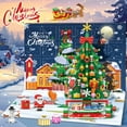 thumbnail image 4 of HOGOKIDS 1145PCS Advent Calendar 2024 Rotating Christmas Tree 24 Days Countdown Building Set with LED Light Gift for Adults Kids 8+, 4 of 10