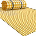 thumbnail image 1 of Beach mats foldable waterproof padded picnic mat yellow, 1 of 3