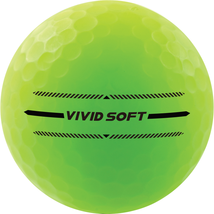 Volvik Vivid Soft Golf Balls (One Dozen)( Assorted)