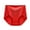Red, variant on Daznico Womens Underwear - Womens Underwear Plus Size Cut High Waisted Briefs Comfortable Breathable Full Coverage Postpartum Panties - Panties for Women,Color:Red,Size:XL