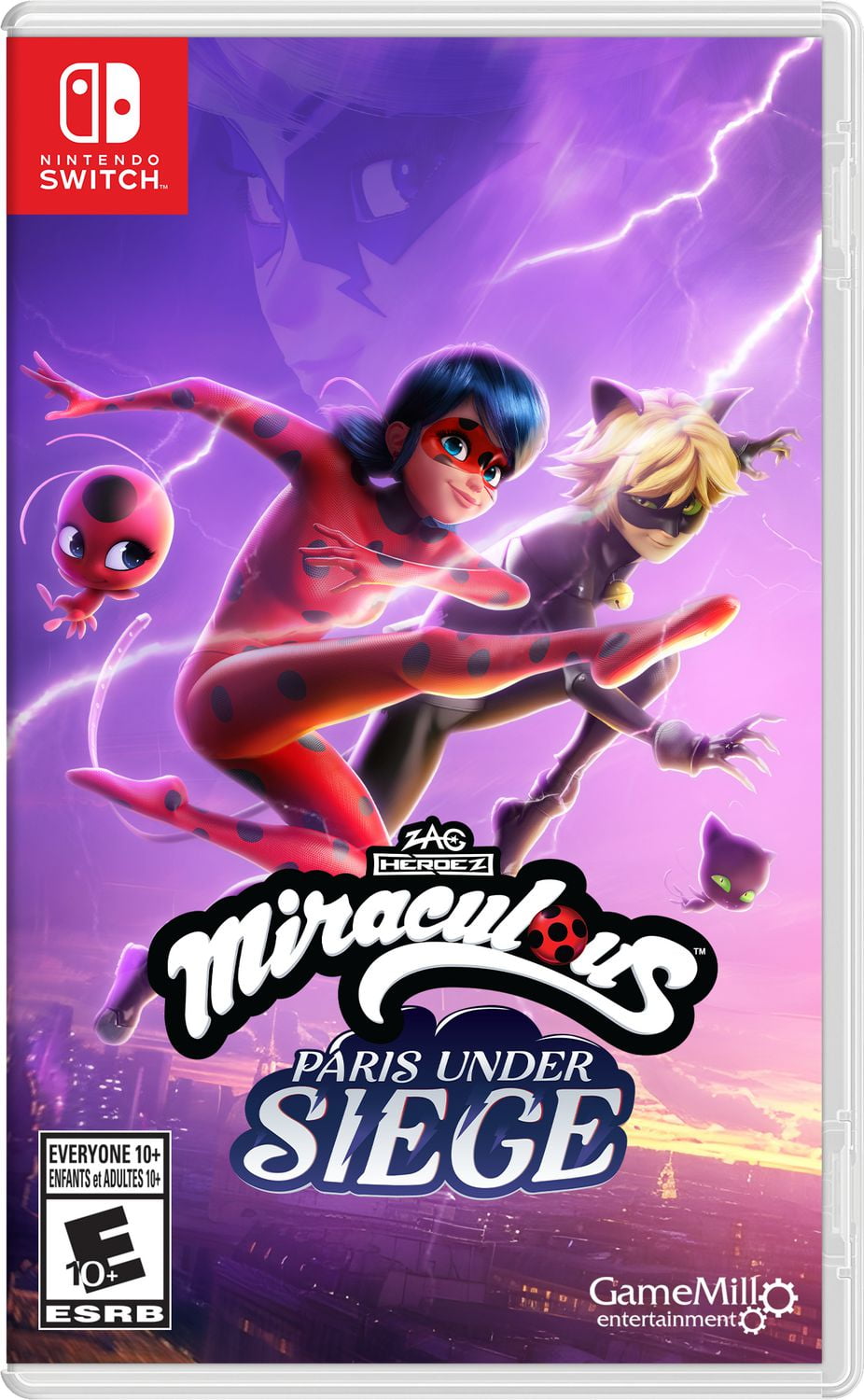 JEU VIDEO MIRACULOUS THE ADVENTURES OF LADYBUG SWITCH