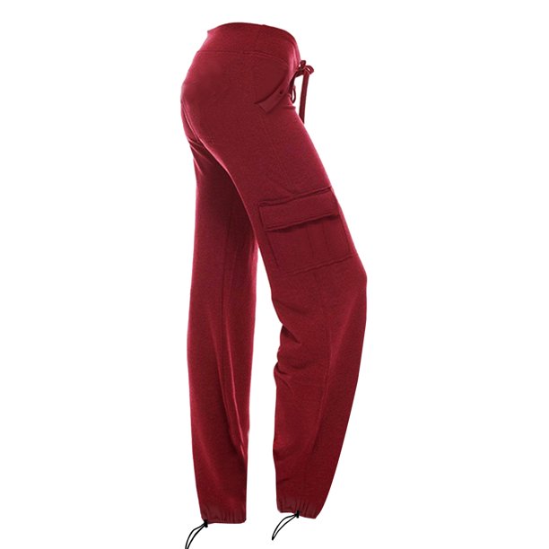 Pantalon De Survêtement Cargo Ample Avec Cordon De Serrage Et Poches