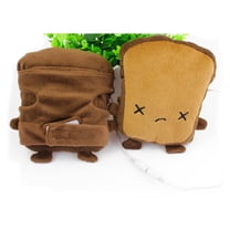 LULULION USB Hand Warmers Rechargeable Cloth Light Brown 1 Pair