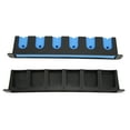 thumbnail image 6 of 2Pcs Wall Mounted Fishing Rod Rack Orderly Storage Space Saving Anti Scratch Horizontal Fishing Rod Holder for Household Blue, 6 of 8