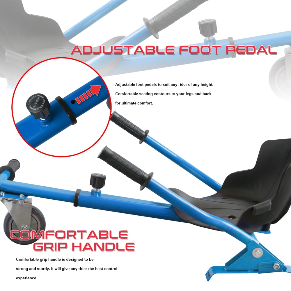 Hoverboard Seat Attachment Accessory Go Kart Hoverkart Hovercart for Hoverboard self-stabilizing Scooter Adjustable