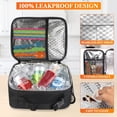thumbnail image 5 of OPUX Insulated Lunch Bag for Kids, Reusable Lunch Box for School, Camo Blue, 5 of 8