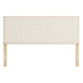thumbnail image 3 of Headboard, Queen Size, Natural Beige, Vegan Leather, Bedroom, Modern Contemporary HB36764, 3 of 8