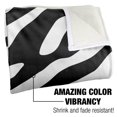 thumbnail image 3 of Logovision Zebra Print Silky Touch Sherpa Back Super Soft Throw Blanket, 3 of 5