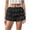 Black, variant on COMVALUE Bloomers for Women Y2k Cute Lace Bloomer Coquette Trim Shorts Ruffle Mini Skirts (White, S)