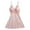 B01-Pink, variant on Fewfanhot Women's Elegant Deep V Lace Nightdress - Embroidered Design with Adjustable Shoulder Straps, Suspender Skirt