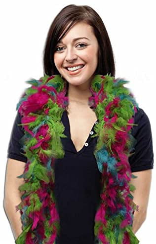 72 Inch Long Tigerdoe Feather Boas Party Dress Up Costume Accessories 2 Pack Marabou Boas 