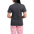 thumbnail image 2 of CafePress - Made For Each Other Cookies And Milk Pajamas - Women's Short Sleeve Print T-Shirt and Pants Charcoal Gray Cotton Pajama Set, 2 of 7