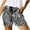 Black B, variant on Stamzod Oversized Shorts for Women Summer Floral Printing Lightweight Elastic Waist Shorts Casual Loose Drawstring Shorts for Women on Clearance Black A XXL