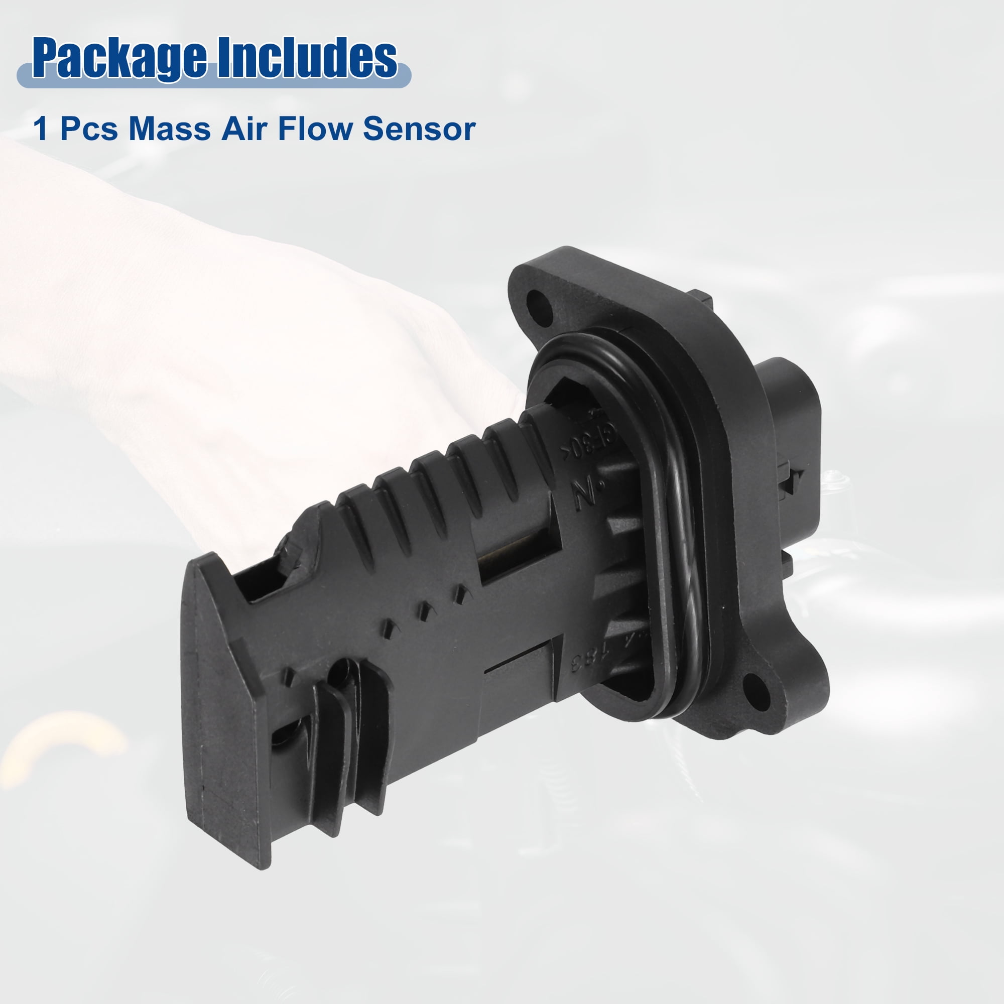 Unique Bargains Car Mass Air Flow MAF Sensor Replacement Fit for BMW 228i 2014-2016 No.13627602038 Black