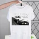 thumbnail image 3 of Camiseta de Manga corta con estampado de Initial D Drift Car Akagi RedSuns, camisa de Anime AE86, JDM, Tops de Takumi Fujiwara, 3 of 5