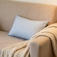 thumbnail image 5 of Skin-Friendly Breathable Pillowcase for Adults - Bohemian Style Polyester Cushion Cover, Extra-Large Size, Comfortable and Moisture-Wicking, Perfect for Bedroom Bedding Blue, 5 of 6