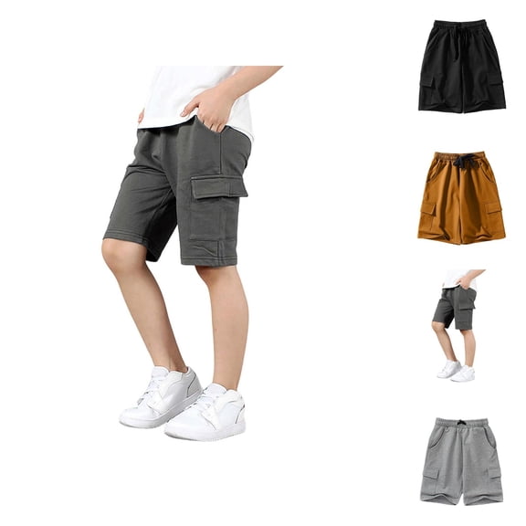 Toddler Boy Shorts Girls Kids Sport Solid Casual Fashion Boys Summer Clothes Beach Cargo Pants Shorts