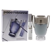Invictus by Paco Rabanne for Men - 2 Pc Gift Set 3.4oz EDT Spray, 0.68oz EDT Spray