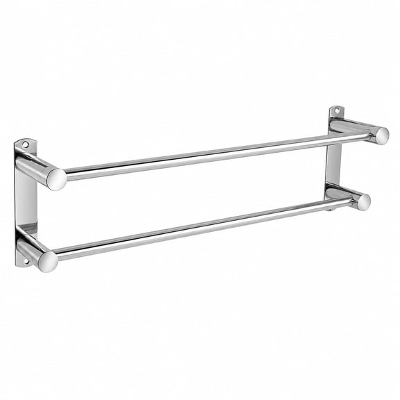 Bathroom Towel Bar, 20 Inch Towel Racks for Bathroom Wall Mounted, Modern Heavy Duty Stainless Steel Bath Towel Holder, 2 Layer