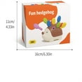 thumbnail image 2 of Educational Fine Motor Skills Training Toy for Developmental Hedgehog Insertion Game with Colorful, 2 of 6