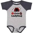 thumbnail image 3 of Inktastic Little Ladybug with Flowers Boys or Girls Baby Bodysuit, 3 of 5